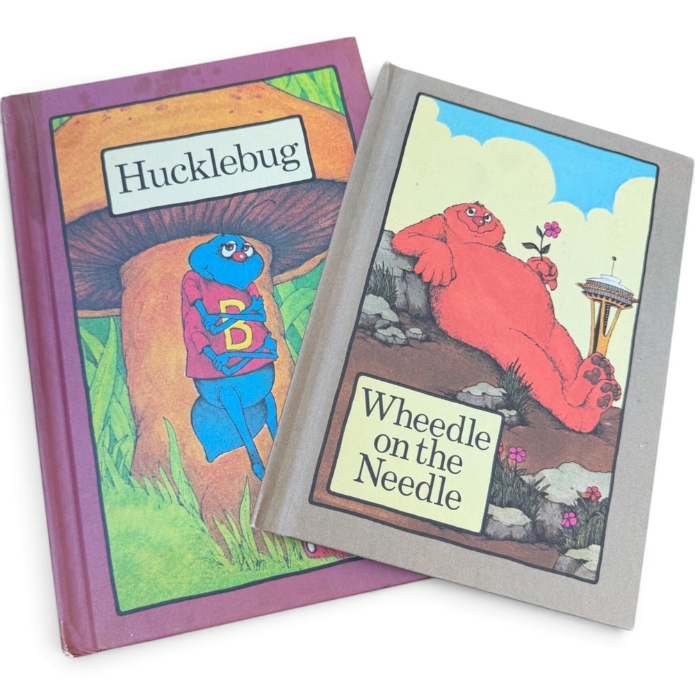 Serendipity Books Wheedle on the Needle Hucklebug Hardcover 1970s Cosgrove Lot 2